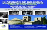 IX REUNIÓN DE COLUMNA - MutuaTerrassa · 2016-11-11 · Hospital Universitario Dr. Peset. Valencia Joan Molet Teixidó Hospital de la Santa Creu i Sant Pau, Barcelona Enrique Ortega