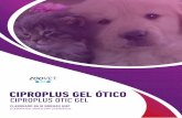 CIPROPLUS GEL ÓTICO - Zoovetban la otitis. El antibiograma se realizó en agar Muller Hilton, a 37ºC durante 24hs, clasificando a los antibióticos según el halo de inhibición