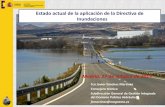 Estado actual de la aplicación de la Directiva de Inundaciones · Gracias a la colaboración con el CEDEX, disponemos de CAUMAX, que nos da los caudales asociados a distintos T en