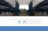 Universidad Autónoma Benito Juárez de Oaxaca€¦ · Escuela de Economía. UABJO. 2013. 8 Presentación El presente Manual de Organización y Funciones es un instrumento de gestión