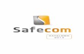 CATALOGO 2013 - Equipos de Protección Personal y Seguridadsafecomsac.com/catalogos/catalogosafecom.pdf · 13’’ y 18’’ de longitud con 15 mils de espesor. Palma y punta de