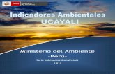 Ministerio del Ambiente -Perú- · Cuadro 33. Formas de abastecimiento de agua para consumo humano (% respecto al total de hogares) Cuadro 34. Formas de eliminación de excretas (%