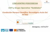 CDTI y Grupo Operativo “GoldJalon Fundación Parque ... · Grupo de Investigación en Alimentos de Origen Vegetal Equipo multidisciplinar ... ACT 3. Optimización de la conservación