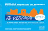 Revista de la Sociedad Argentina de Diabetes Revista de la ...€¦ · Revista de la Sociedad Argentina de Diabetes Año 51 Vol. 51 Número Especial VIII Jornadas de Diabetes Agosto