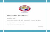 Reporte técnico.cp.isi.uson.mx/practicas_docs/207206952-reporte.pdf · Reporte técnico. Sistema web. Asociación de ingenieros de minas, metalurgistas y geólogos de México. Ingeniería