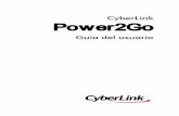 CyberLink Power2Godownload.cyberlink.com/ftpdload/user_guide/power2go/11/Power2G… · Power2Go es una marca comercial registrada junto con los demás nombres de compañías y productos