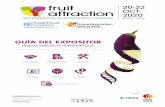 NORMAS ESPECÍFICAS DE PARTICIPACIÓN · organizan 20-22 oct. 2020 feria internacional del sector de frutas y hortalizas madrid - espaÑa guÍa del expositor normas especÍficas de
