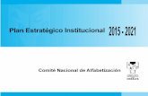 COMITÉ NACIONAL DE ALFABETIZACIÓN -CONALFA- · 2018-06-04 · de los procesos de alfabetización, que permitan incorporar a la totalidad de jóvenes comprendidos entre los 15 y
