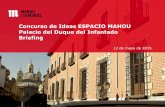 Concurso de Ideas ESPACIO MAHOU Palacio del Duque del … · 2015-05-14 · cuando se funda “Hijosde C. Mahou”,una compañía dedicada a la fabricación de cerveza y hielo. La