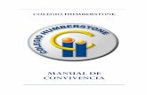 MANUAL DE CONVIVENCIA - Colegio Humberstone · 2018-08-31 · aprendizajes al ámbito familiar y a la sociedad en general. Art. 3 Informar a los padres y/o apoderados sobre los niveles