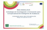 RIS3 ANDALUCIA Estrategia de Investigación e Innovación ...reunionroa.otri.uma.es/ponencias/ris3.pdf · el resto de regiones y países En el contexto mundial, la innovación constituye