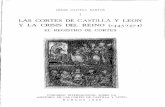 EL REGISTRO DE CORTESdigital.csic.es/bitstream/10261/45871/1/OLIVERA... · vez como la causante de su decadencia, fue que el asunto fun- damental de la competencia de las Cortes castellanas