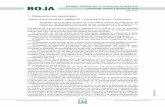 BOJA - Junta de Andalucía€¦ · Ordenación del Territorio, bajo la autoridad de sus respectivos titulares, planificarán el número de inspecciones a realizar, basándose para