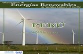 PERÚ€¦ · PNUMA Programa de las Naciones Unidas para el Medio Ambiente PPA Power Purchase Agreements PROPEL Programa Especial de Financiamiento para Proyectos de Energía Limpia,