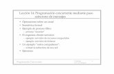 Lección 14: Programación concurrente mediante paso ...webdiis.unizar.es/~ezpeleta/lib/exe/fetch.php?... · Programación Concurrente J. Ezpeleta 1 Univ. de Zaragoza Lección 14: