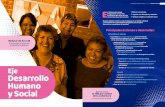 Desarrollo Humano y Social - Guanajuato Desarrollo... · Crear la Red Estatal de Telesalud. E n Gobierno del estado trabajaremos en tres fines estratégicos que serán los ejes rectores
