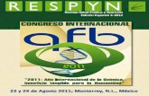 RESPYNrespyn2.uanl.mx/especiales/2012/ee-03-2012/... · variables que puedan alterar la determinación Monterrey, NL 23 agosto de 2011 32 ... la centrifugación (enzimas, etc.) •Información
