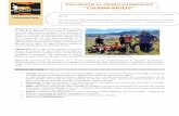 EXCURSIÓN AL CERRO CHAMPAQUÍ CHAMPAKIDSchampaqui.com.ar/pdf/ChampaKids.pdf · en Socorrismo para zonas agrestes.(WFR) Seguros: Accidentes Personales para el Turismo Alternativo.