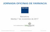 JORNADA OFICINAS DE FARMACIA100 Oficinas de Farmacia del área metropolitana de Barcelona y desglosadas por volumen de facturación. ... incluirán en la base imponible del ahorro.