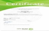 MPS-ECAS otorga este certificado según el esquema de ......Atemi 10 WG ciproconazol 0,057 Avaunt 150 SC indoxacarb 0,105 B-Nine 85% daminozida 0,236 Borneo 11 SC etoxazol 0,008 Botrisec