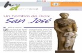 Un hombre de Dios: San Josédiocesisalbacete.org/documentos/archivos/10294.pdf · 2020-03-04 · N o cabe duda de que, después del Señor, la figura más ve-nerada desde los albores