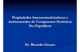 Propiedades Inmunomoduladoras y Antitumorales de ...respyn2.uanl.mx/especiales/2005/ee-12-2005/... · con propiedades inmuoreguladoras, y antitumorales. Colaboración internacional