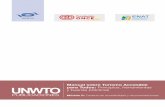 Organización Mundial del Turismo (UNWTO)...los destinos turísticos ha sido la base del acuerdo de colaboración entre la Organización Mundial de Turismo (OMT), la Fundación ONCE