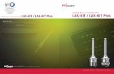 LAS-KIT / LAS-KIT Plus · Dome y Core drill Sistema de Stoppers Eficiencia de corte maximizada Expansión ventana lateral Introducción · LAS-KIT de Hiossen está específicamente