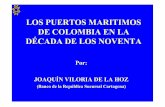 Por · • RESERVA DE CARGA: hasta 1986 las navieras colombianas tenían la garantía de transportar la carga sin competencia. La reforma portuaria en los noventas • El objetivo