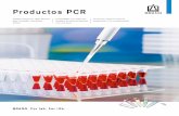 Productos PCR - BRAND...para la PCR de tiempo real (real-time PCR). Tiras de 8 con tapas unidas planas individuales Mediante un único conector se pueden ajus-tar las tiras a la longitud
