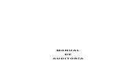 MANUAL DE AUDITORÍA - capsapanama.comcapsapanama.com/tesis10.pdf · 5 Papeles de Trabajo de Auditoría 6 Revisiones de Auditoría ... Este manual establece las normas y procedimientos