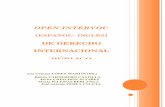 OPEN INTERVOC (español- inglés) DE DERECHO INTERNACIONAL InterVoc... · OPEN INTERVOC (ESPAÑOL INGLÉS) DE DERECHO INTERNACIONAL 2. TRATADOS INTERNACIONALES 2.1: Conceptualización