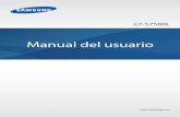 Manual del usuariofiles.customersaas.com/files/Samsung_S7580_Galaxy_Trend... Manual del usuario GT-S7580L 2 Acerca de este manual El dispositivo ofrece comunicaciones móviles y entretenimiento