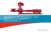 Sistemas de bombas con succión al extremo · 2019-12-10 · Sistemas de bombas con succión al extremo de B&G Consisten de: Bombas Serie e-1510 de B&G Válvulas Triple Duty® de