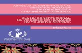 ARTÍCULO 2º. CONSTITUCIONAL COMUNIDADES INDÍGENASappweb.cndh.org.mx/biblioteca/archivos/pdfs/Var_64.pdf · Impreso en México La traducción de este material estuvo a cargo de: