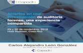 Curso de Auditoría Interna - Carlos Alejandro León González · 2018-02-21 · TecMilenio y Master en Evaluación de Políticas Públicas por la Universidad Internacional de Andalucía,