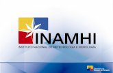 21 de febrero 2018 - INAMHI€¦ · • Repotencialización de la Estación Meteorológica Espoch. La misma que fue repontencializada, acorde a las normas internacionales de la OMM.