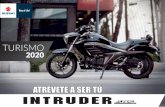 Modelo 2020 · 2020-01-17 · intruder motor vikantan-mortor vikatan motocicleta del año 2018 suzuki intruder silenciador deportivo con salida dual (o hvwlor ¼qlfr \ hohjdqwh gho