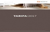 TARIFA/2017Pure es un sistema que protege el suelo del polvo,de la suciedad, de los líquidos y de los agentes químicos, al mismo tiempo que aparece, se ve y se siente como un suelo