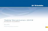 Tekla Structures 2018€¦ · Cuando use Tekla Structures para modelar, analizar y diseñar estructuras, se familiarizará con los siguientes conceptos: Un modelo físico es un modelo