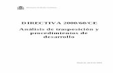 DIRECTIVA 2000/60/CE Análisis de trasposición y procedimientos … directiva... · 2016-05-09 · Ministerio de Medio Ambiente DIRECTIVA 2000/60/CE Análisis de trasposición y