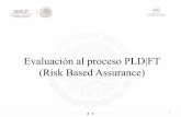Evaluación al proceso PLD|FT (Risk Based Assurance) · Capítulos de la Guía Un RBA - 2014 es elemental para la implementación efectiva de los Estándares Internacionales de combate