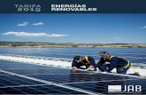 TARIFA ENERGÍAS 2019 RENOVABLES · La energía solar goza de numerosos beneficios . que la sitúan como una de las más prometedoras. Renovable, no contaminante y disponible en todo