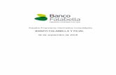 BANCO FALABELLA Y FILIAL · Instrumentos de inversión disponibles para la venta 10 589.454 551.459 Instrumentos de inversión hasta el vencimiento - - Inversiones en sociedades 307