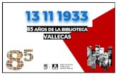 VALLECAS - Madrid Libros), se inaugur£³ la biblioteca de Vallecas. El centro se instal£³, junto a la