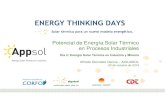 Potencial de Energía Solar Térmico en Procesos …appsol.cl/wp-content/uploads/2017/03/ETD2.APPSOL-Seminar...1 Potencial de Energía Solar Térmico en Procesos Industriales Día