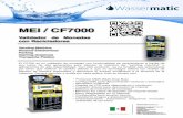 MEI / CF7000 - Wassermatic...sus tubos de alta generación para atender la industria del “vending machine” o aplicaciones de alta disponibilidad. Con este producto ya no tendrás