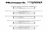 Quick Start Owner’s Manual - Numark€¦ · Quick Start Owner’s Manual Manual de inicio rápido para el usuario ... DVD PLAYER CD PLAYER DVD PLAYER TO LINE TO LINE TO LINE CD