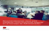 Recomendaciones clave para mantener comunicaciones seguras en el Consejo de ... · 2020-01-01 · Recomendaciones clave para mantener comunicaciones seguras en el Consejo de Administración