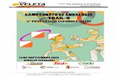 Boletín final. Campeonato de Andalucía de Trail-O 2019. 3ª ... · Boletín final. Campeonato de Andalucía de Trail-O 2019. 3ª Prueba LETO Benalúa (Granada) PRESENTAIÓN Desde